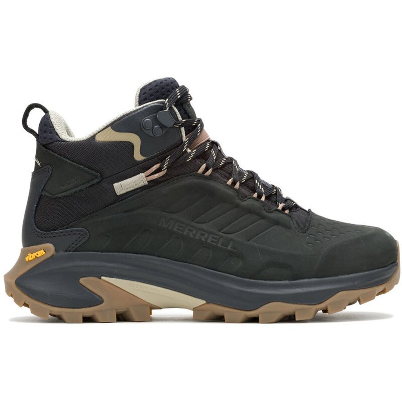 Многофункциональные ботинки moab speed 2 ltr mid wp Merrell, черный