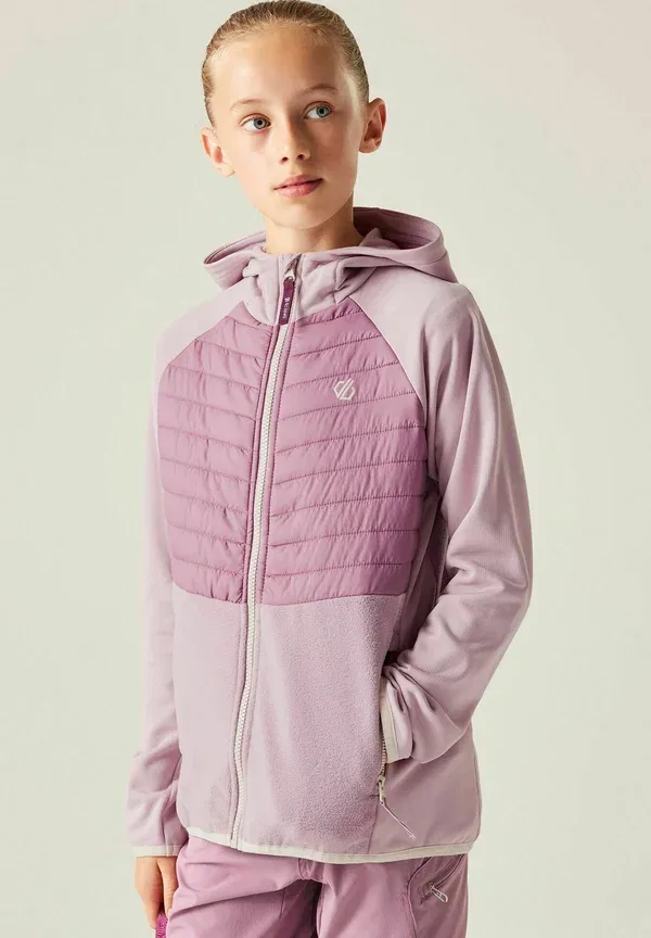 Куртка утепленная с капюшоном Switch Out Hooded Hybrid Jacket Regatta, mauve shadow dusky orchid, сиреневый