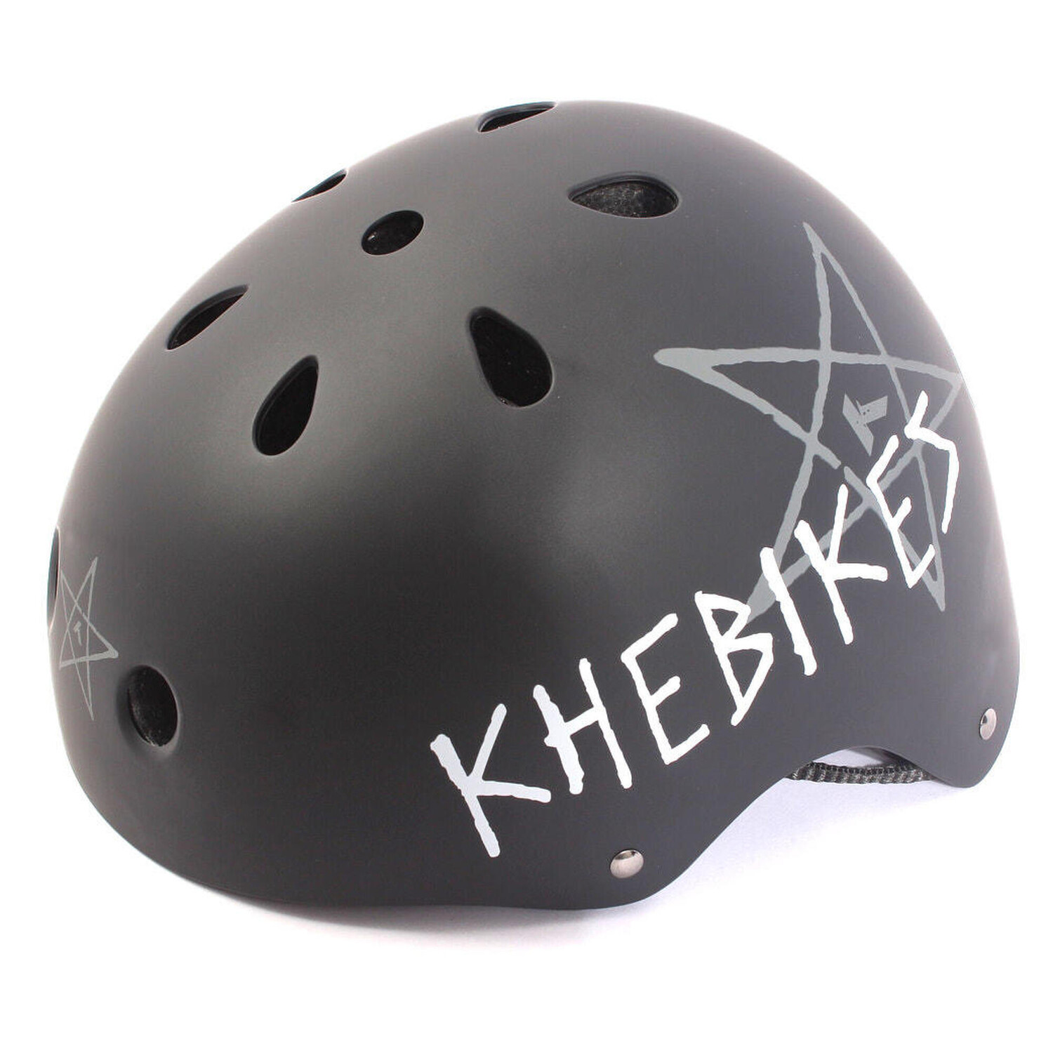 

ШЛЕМ BMX PRO ЧЕРНЫЙ МАТОВЫЙ M ХЕБИКЕС KHEBIKES, черный