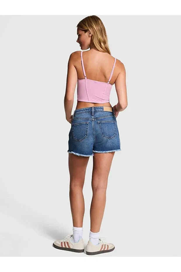 Женское бюстье на тонких бретелях Victoria'S Secret, Moonstone Pink — фото 3
