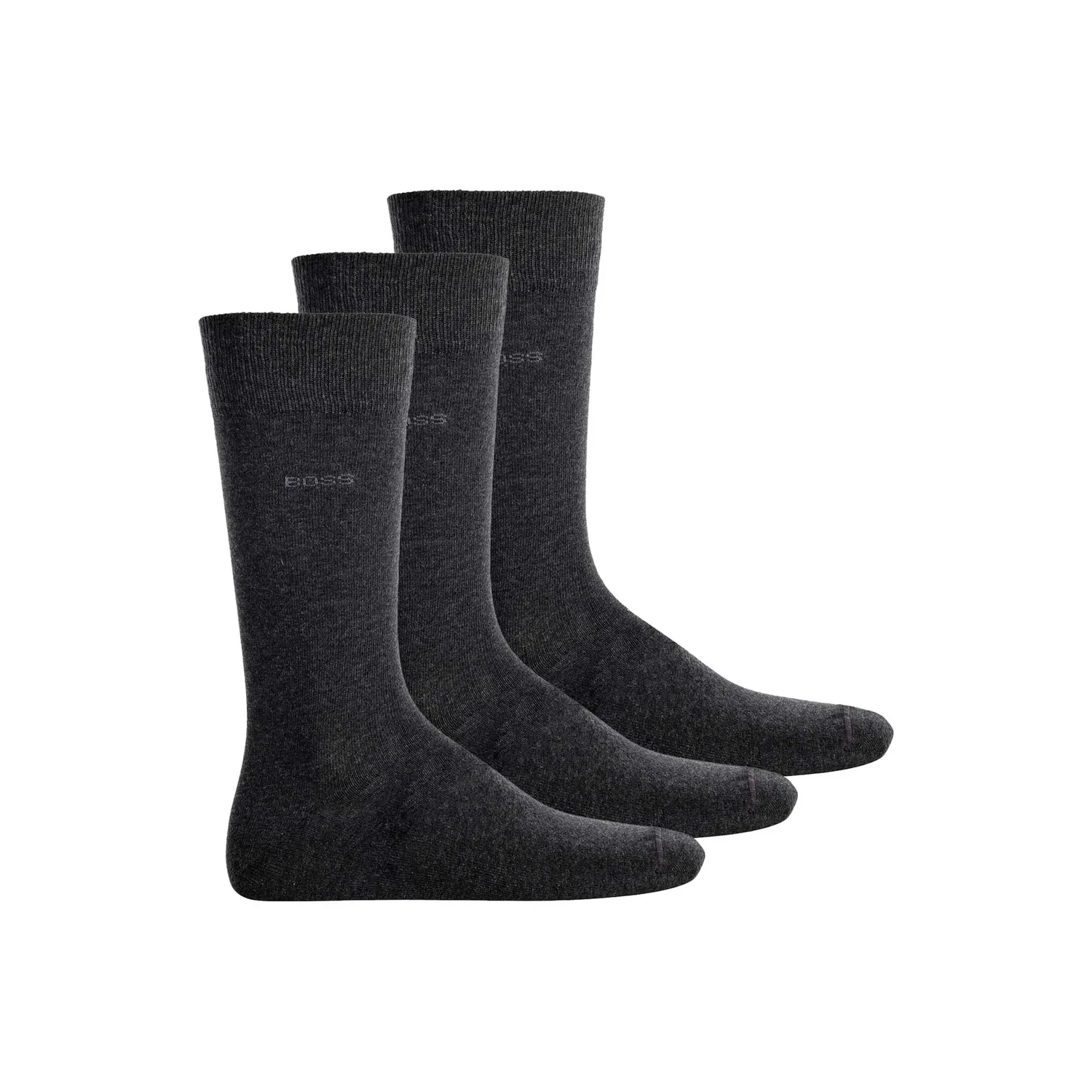Мужские короткие носки 3 шт. BOSS, Dark Grey