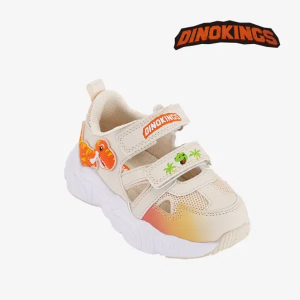 Сандалии с LED-подсветкой, гибридные, Dinokings, песочный — фото 3