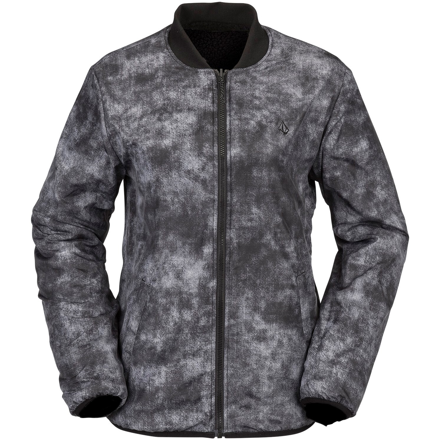 

Куртка двусторонняя Volcom женская, черный
