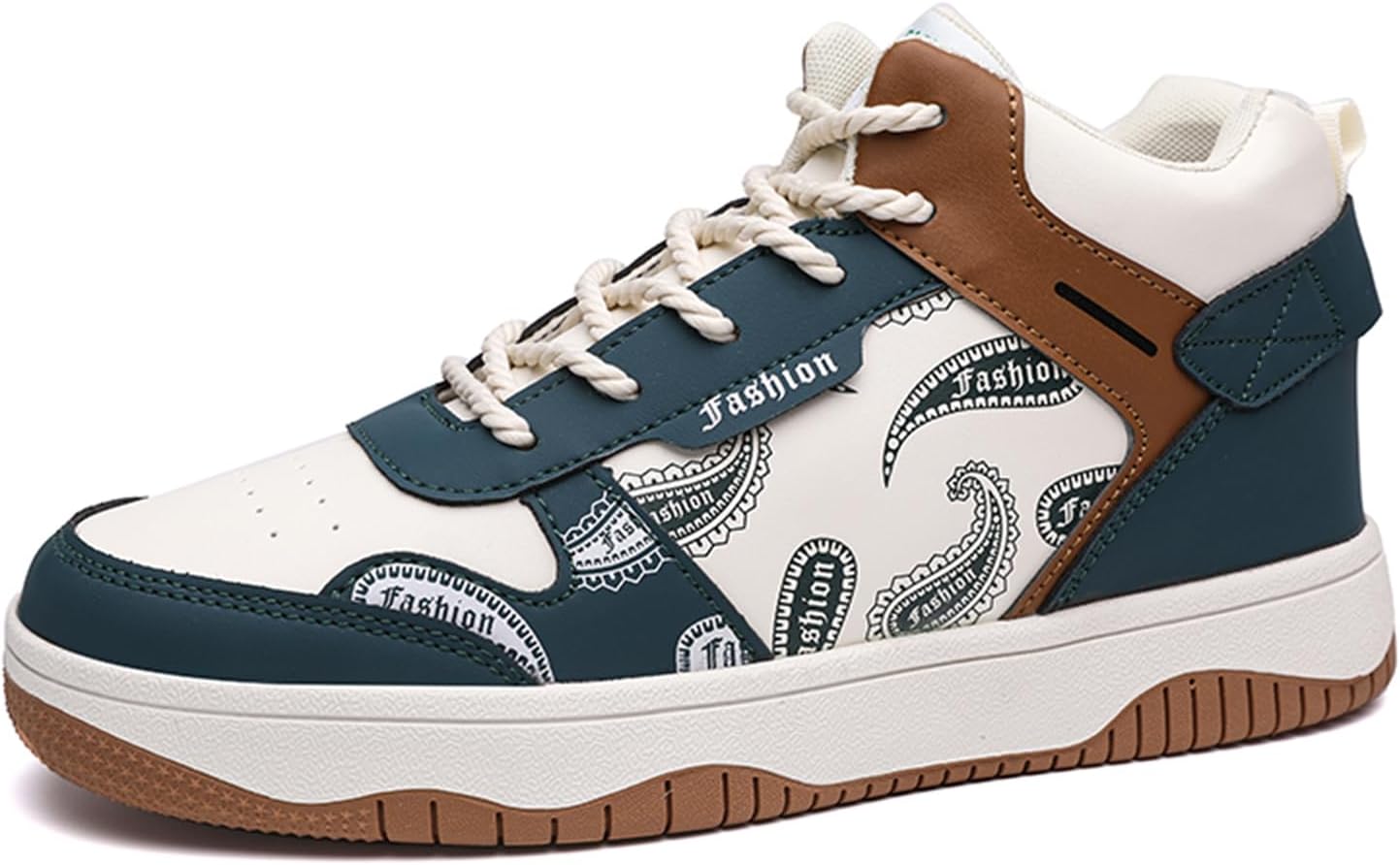 

Мужские модные кроссовки SPWAGYM, высокие скейт-обувь, стильные кроссовки для мужчин, повседневная обувь для ходьбы, зеленый