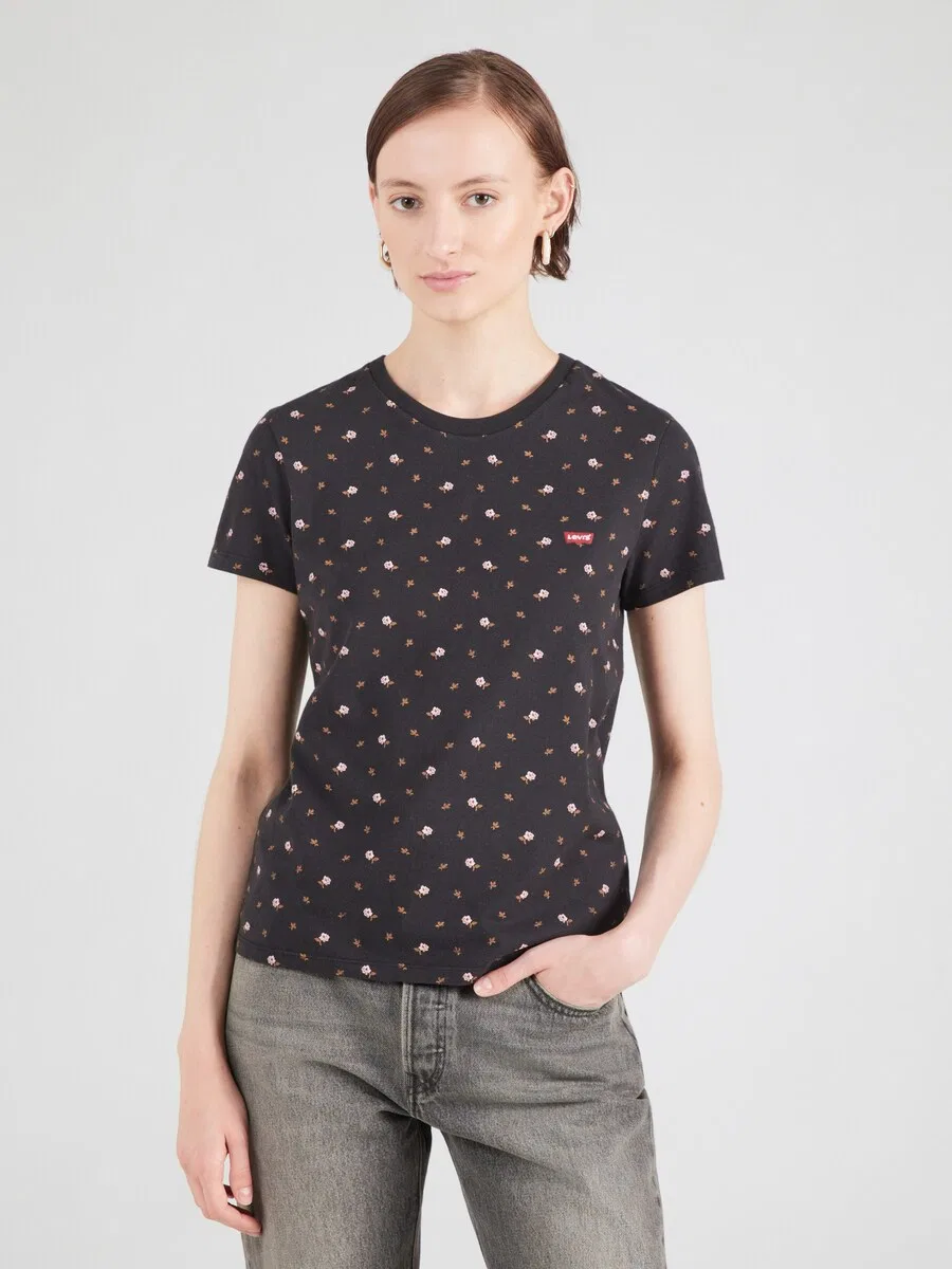 Футболка LEVI'S PERFECT черного цвета — фото 2
