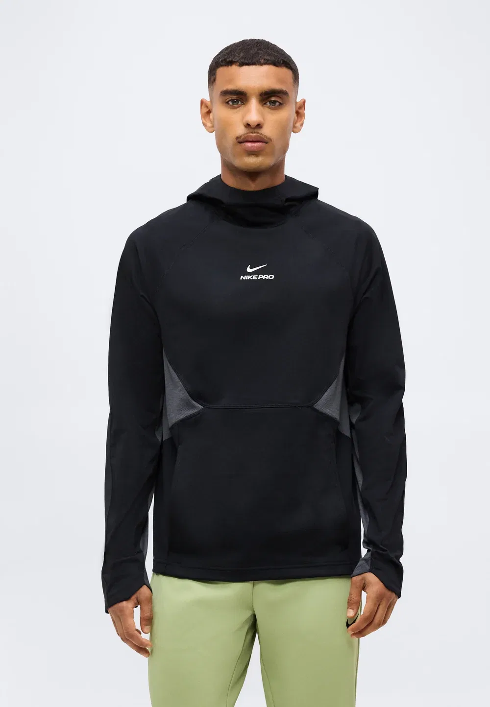 M np df npt средний слой верх - худи Nike Performance, Black/White