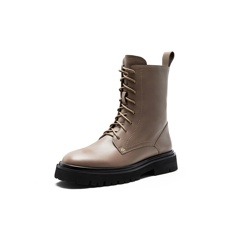 NINE WEST Черные женские короткие ботинки Martin высотой 3 см, цвет Black — фото 4