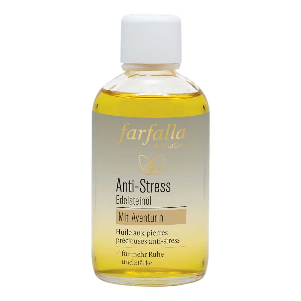 Масло Anti-Stress Gemstone Oil, farfalla, набор 10 шт., 100 мл, Лаванда