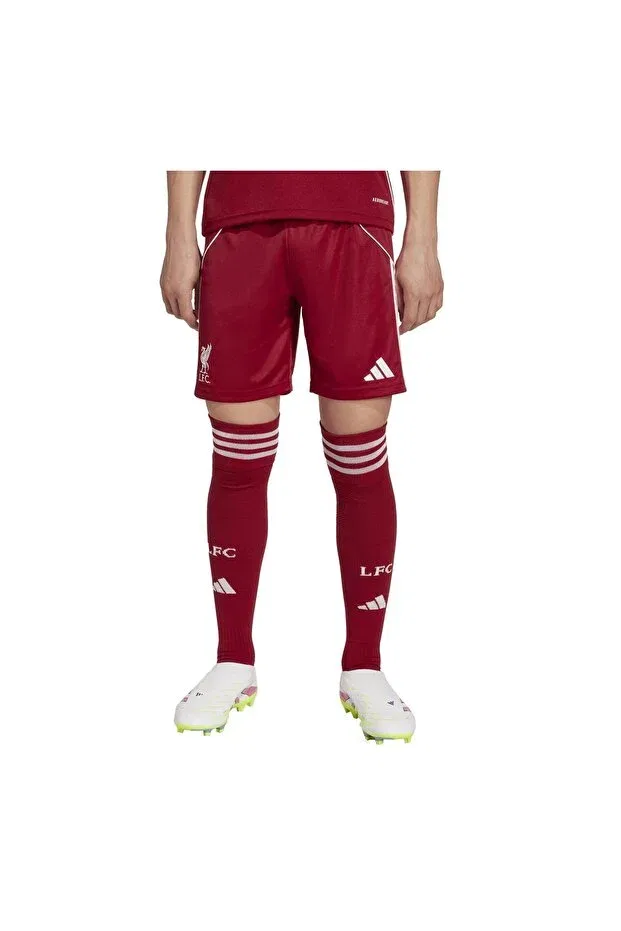 Детские шорты для девочек с принтом Adidas, Burgundy — фото 2
