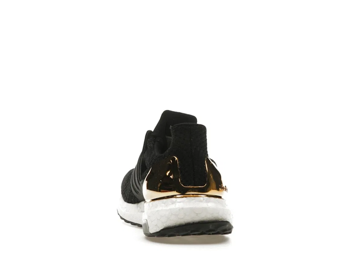 Детские кроссовки с амортизацией Adidas Ultra Boost 1.0 Gold Medal (2018), Core Black/Core Black/Gold Metallic — фото 4