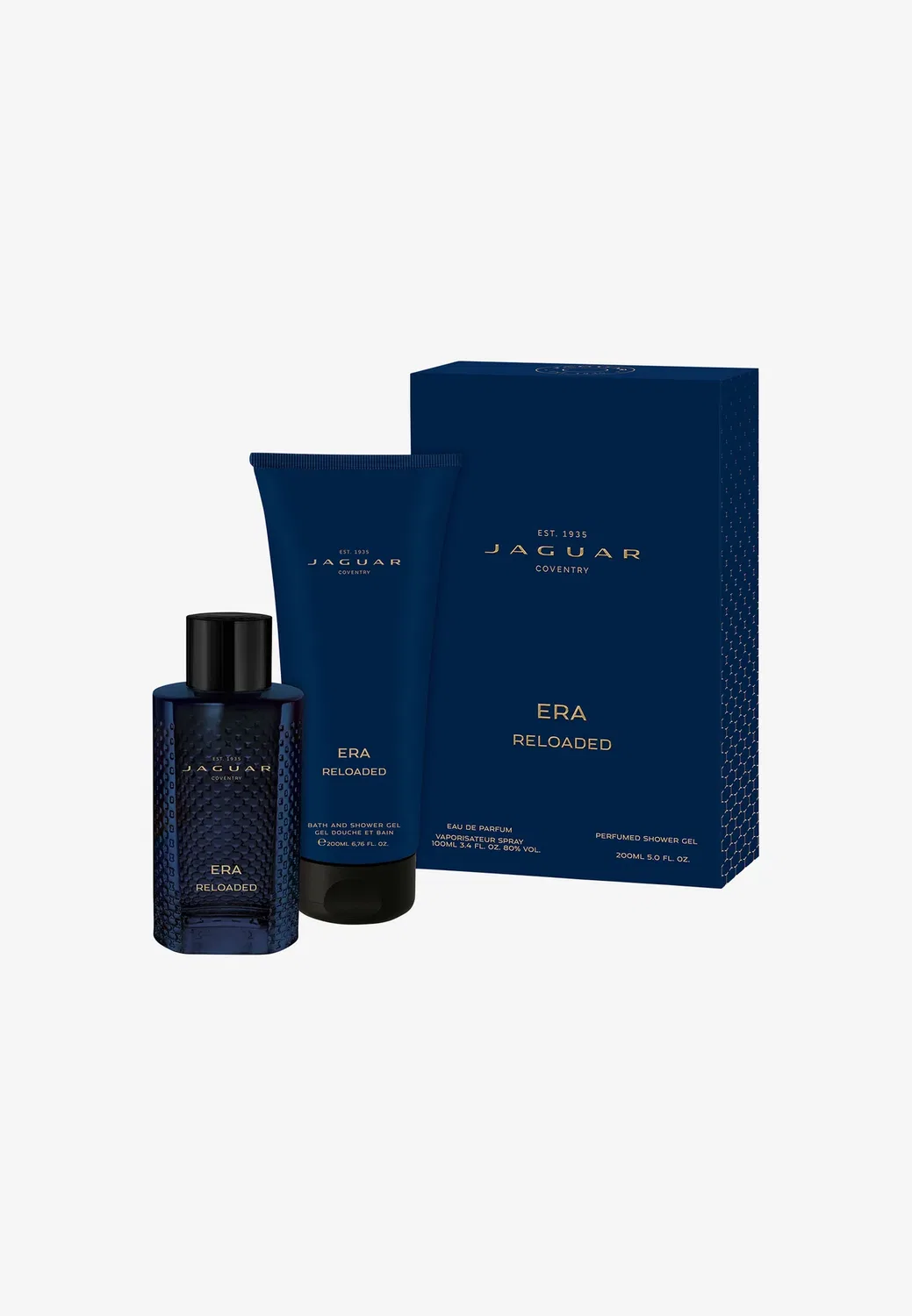 Набор Era Reloaded: парфюмерная композиция EDP 100 мл + гель для душа 200 мл - набор ароматов Jaguar Fragrances, One Size — фото 2