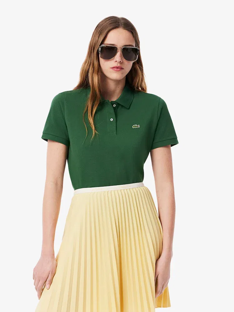 Рубашка поло LACOSTE Regular Fit, женская, 100% хлопок