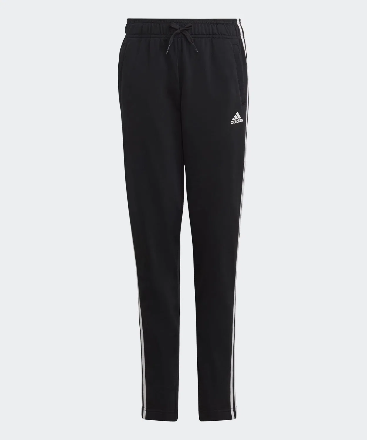 Детский спортивный костюм с тремя полосками Essentials 3-Stripes Adidas, Черный — фото 4