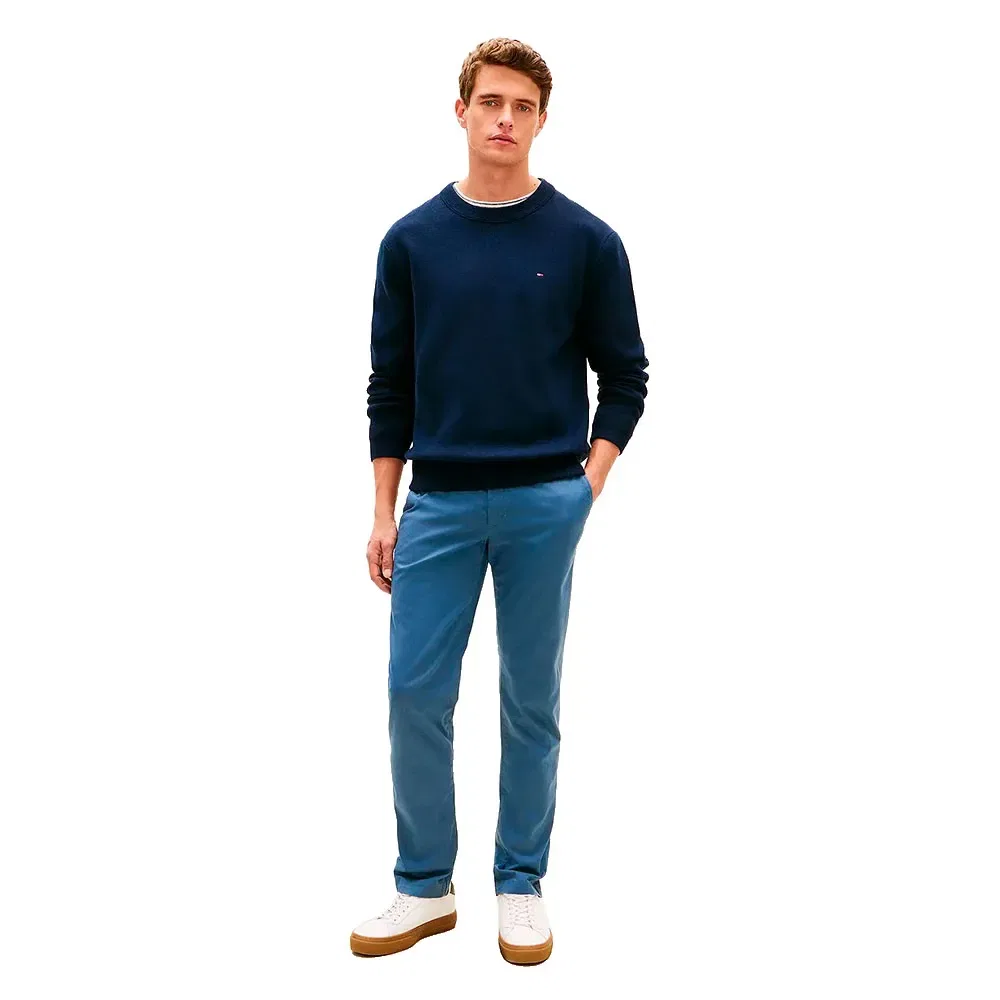 Мужские брюки с принтом Bleecker Printed Tommy hilfiger, Blue — фото 4