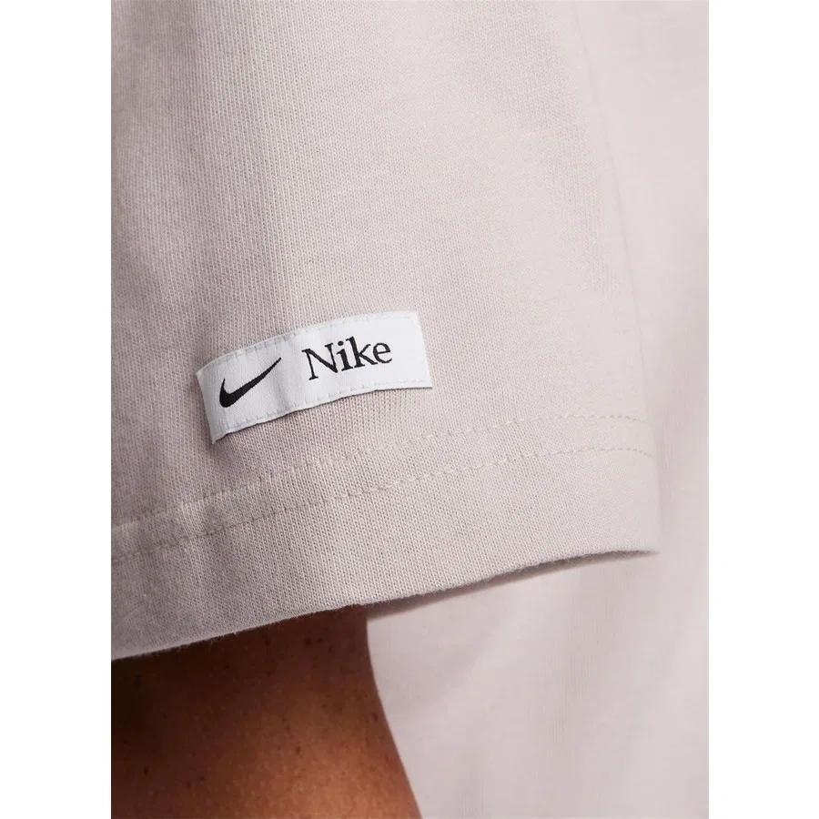 Женская футболка с коротким рукавом Nsw Tee Classics Boxy Nike, XS, Светло-серый — фото 4