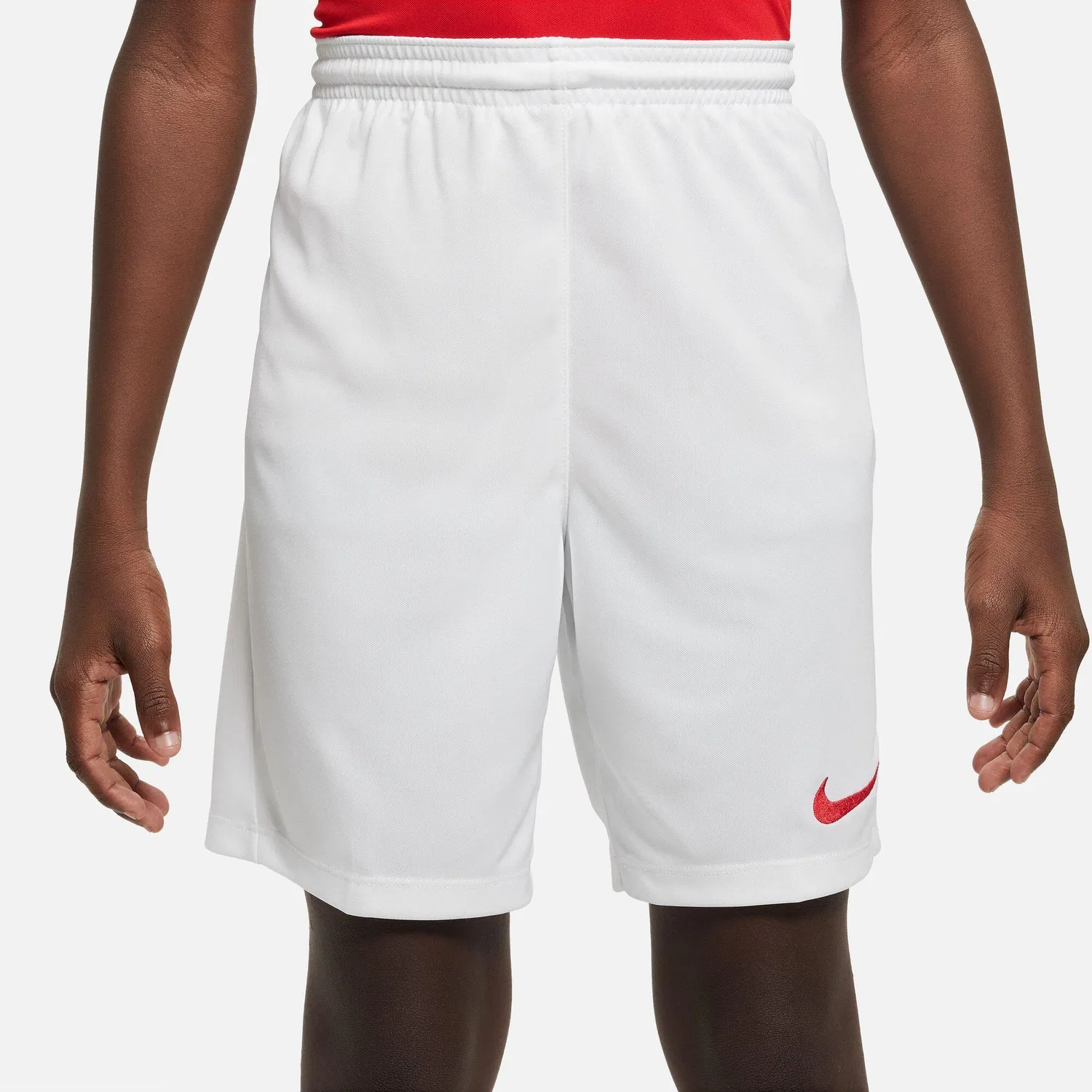 Детские шорты с технологией Dri-FIT Park III Nike, Weiss — фото 4