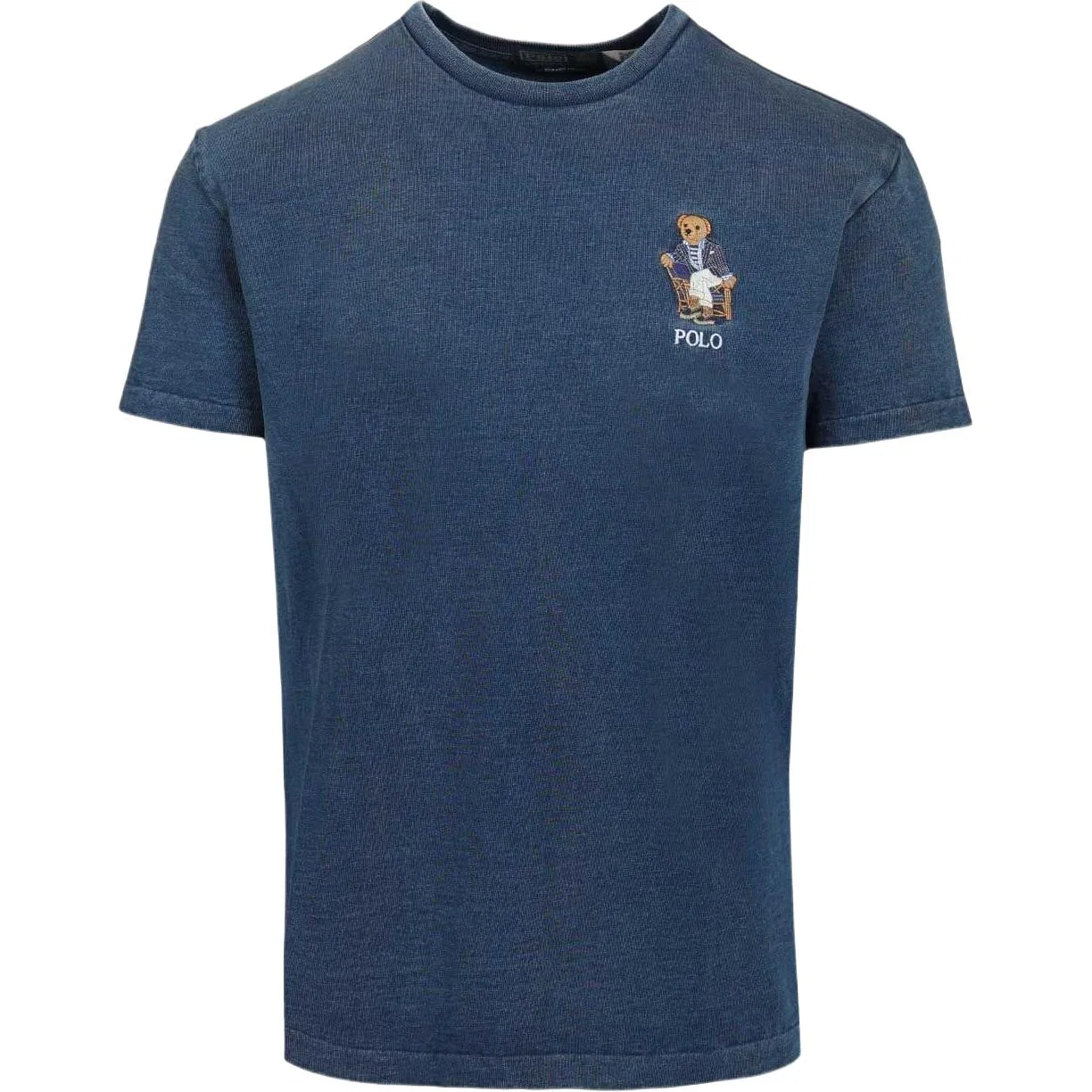Мужская футболка с принтом Polo Bear Classic Version Polo Ralph Lauren, Indigo