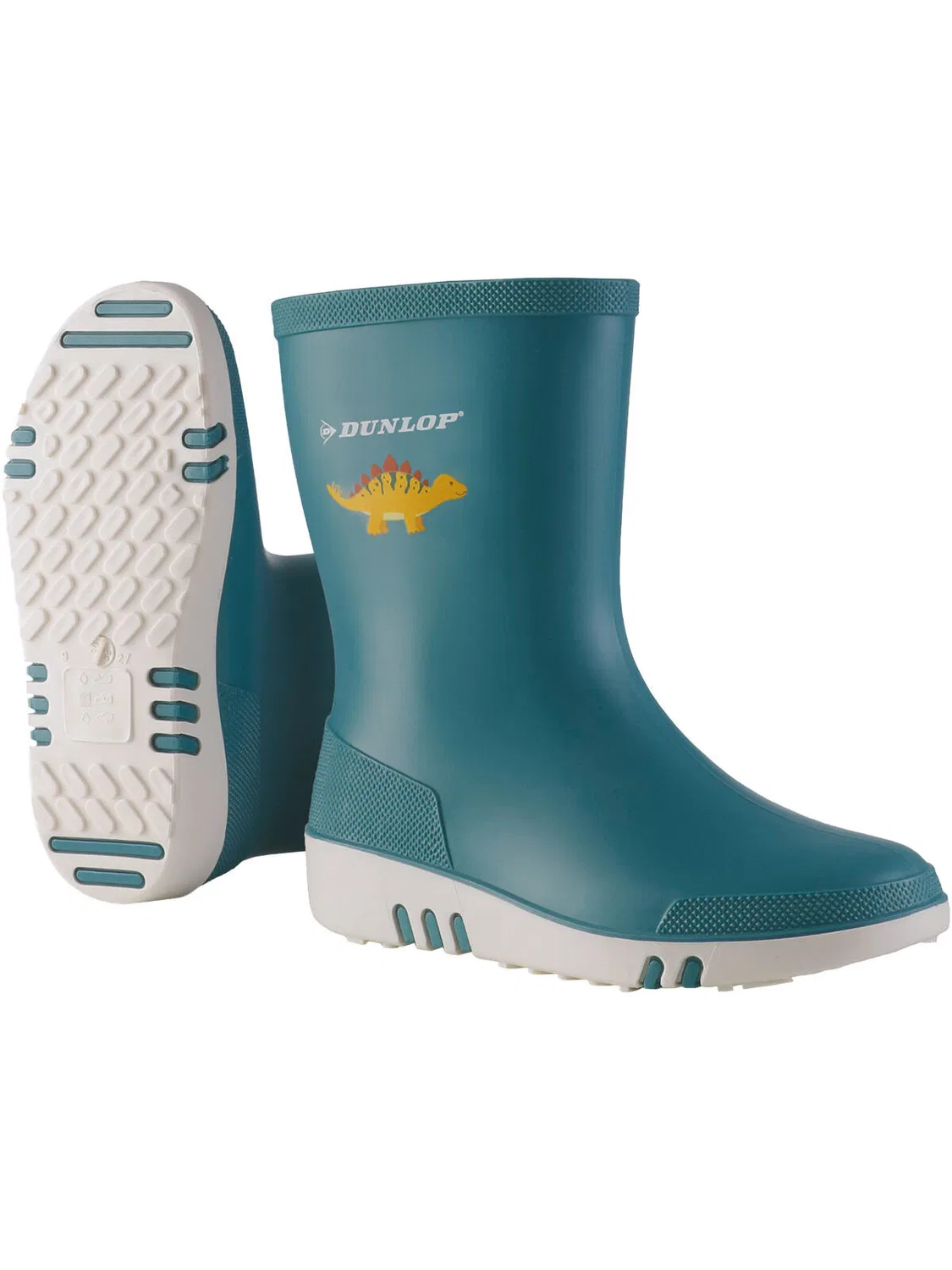 Детские резиновые сапоги с принтом Dunlop, Blau Hellblau