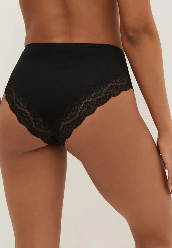 Комплект трусов 4 шт, кружевные, Briefs Next, черный — фото 2