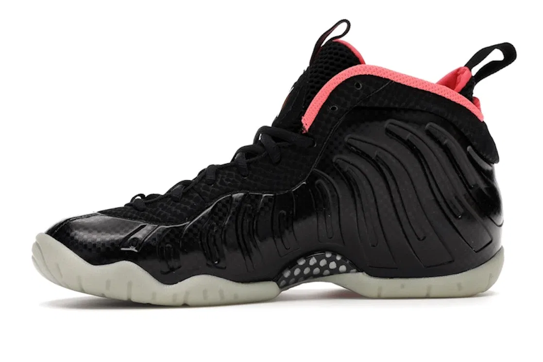 Детские кроссовки Lifestyle Nike Air Foamposite Pro, Black Laser Crimson — фото 3