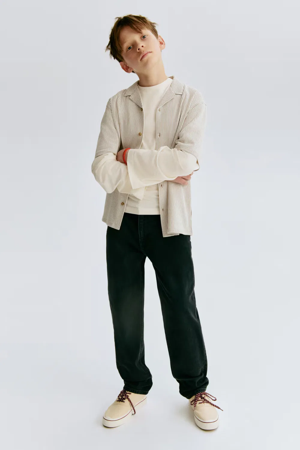 Свободные джинсы зауженного кроя H&M, Schwarz