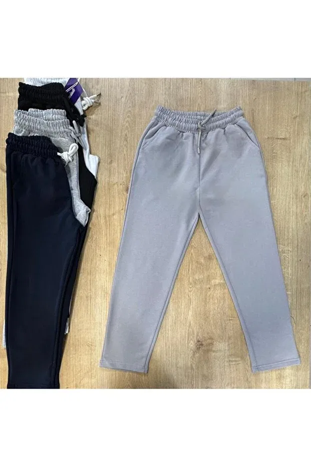 Детские спортивные штаны с карманами Demoiselle, Silver