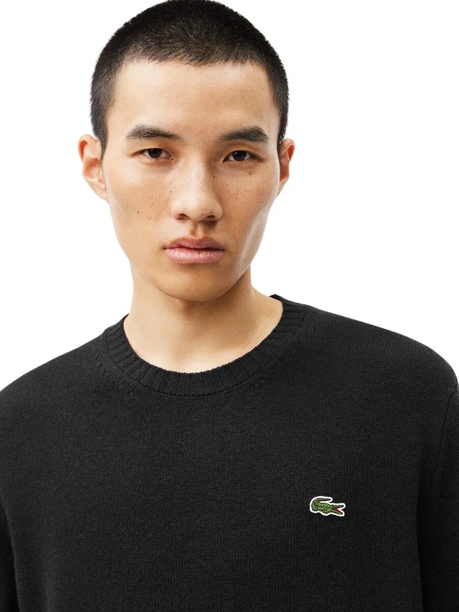 Свитер LACOSTE черного цвета — фото 3