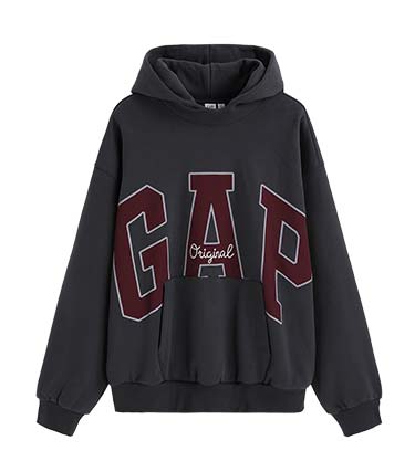 

Свитшот осенний унисекс GAP, темно-серый