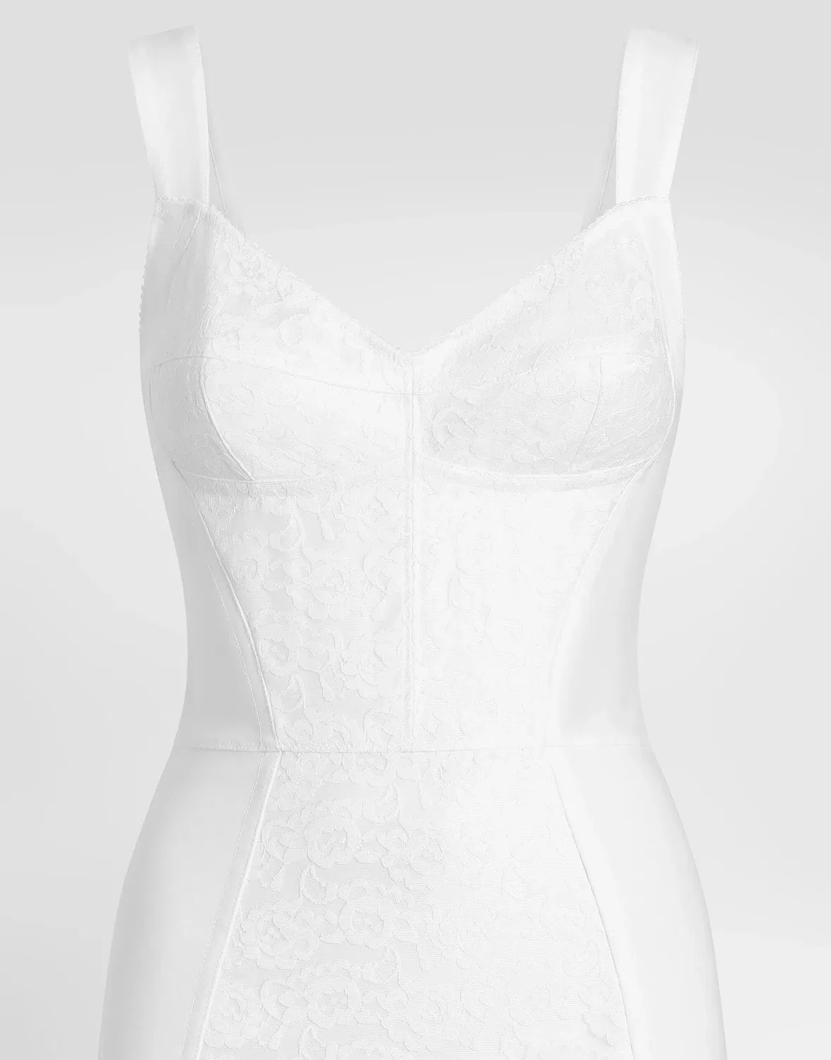 Корсетный боди Dolce & Gabbana, коричневый — фото 4