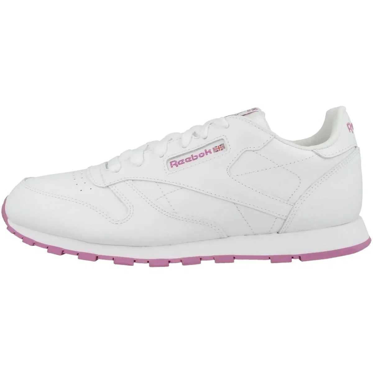 Детские кроссовки с верхом из кожи Classic Leather Reebok, Weiss