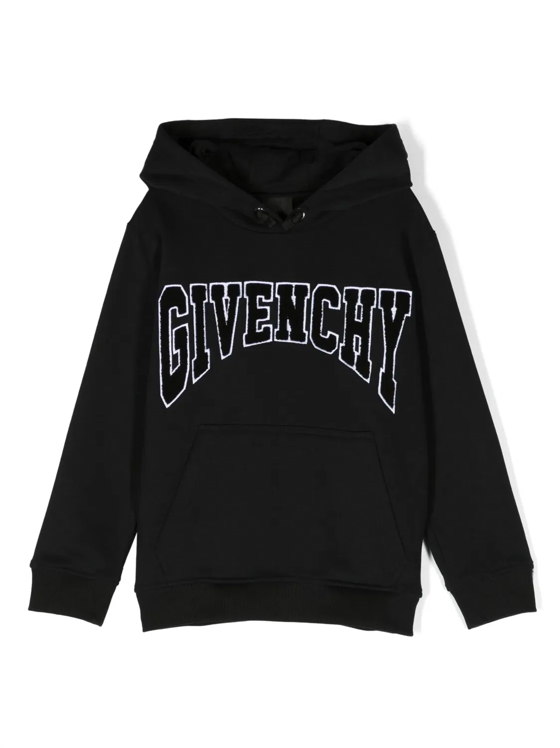 Худи с нашивкой-логотипом Givenchy, черный
