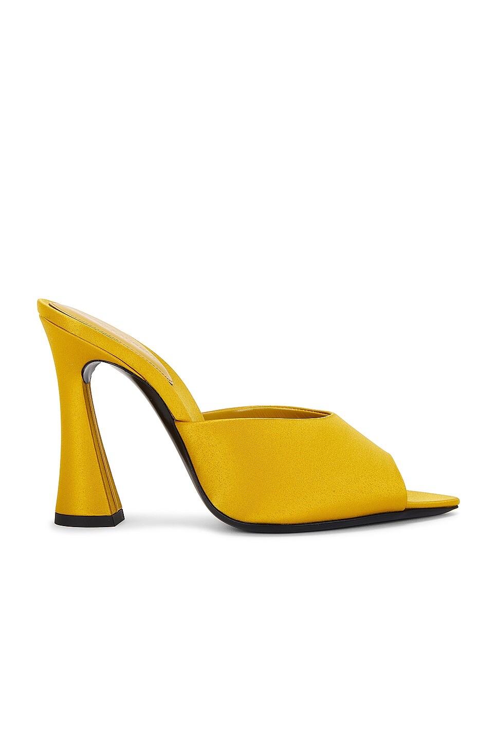 Люкс-мюли сандалии Saint Laurent, цвет Ocre