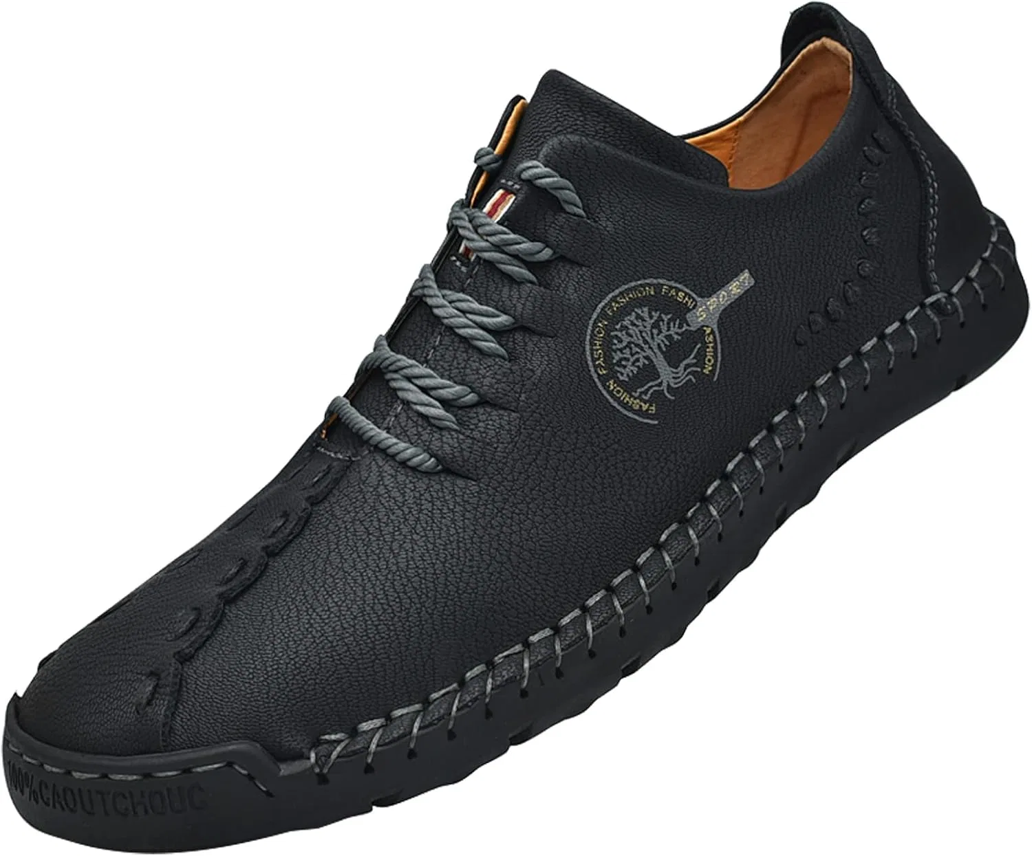 Мужские лоферы Asifn Leather Sneakers, черный