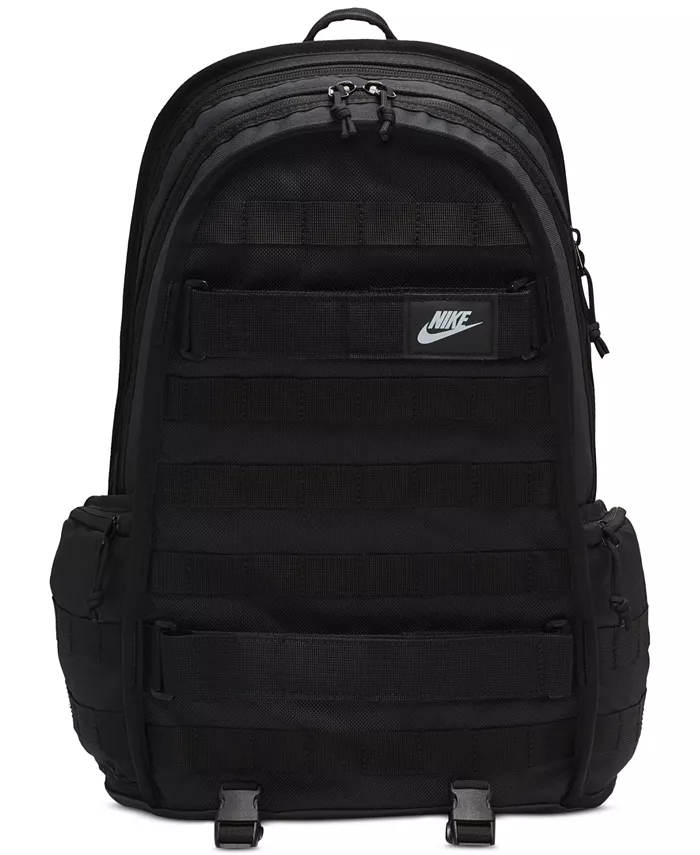 

Мужской спортивный рюкзак с логотипом Nike, серый
