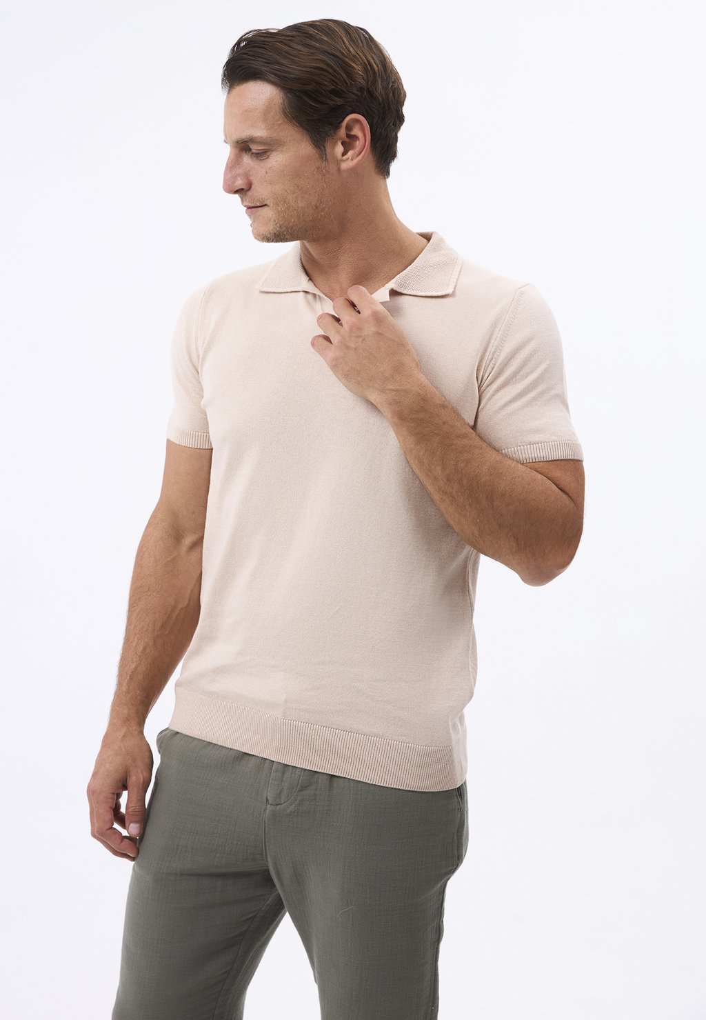 

Рубашка поло SHORT SLEEVE Felix Hardy, бежевый