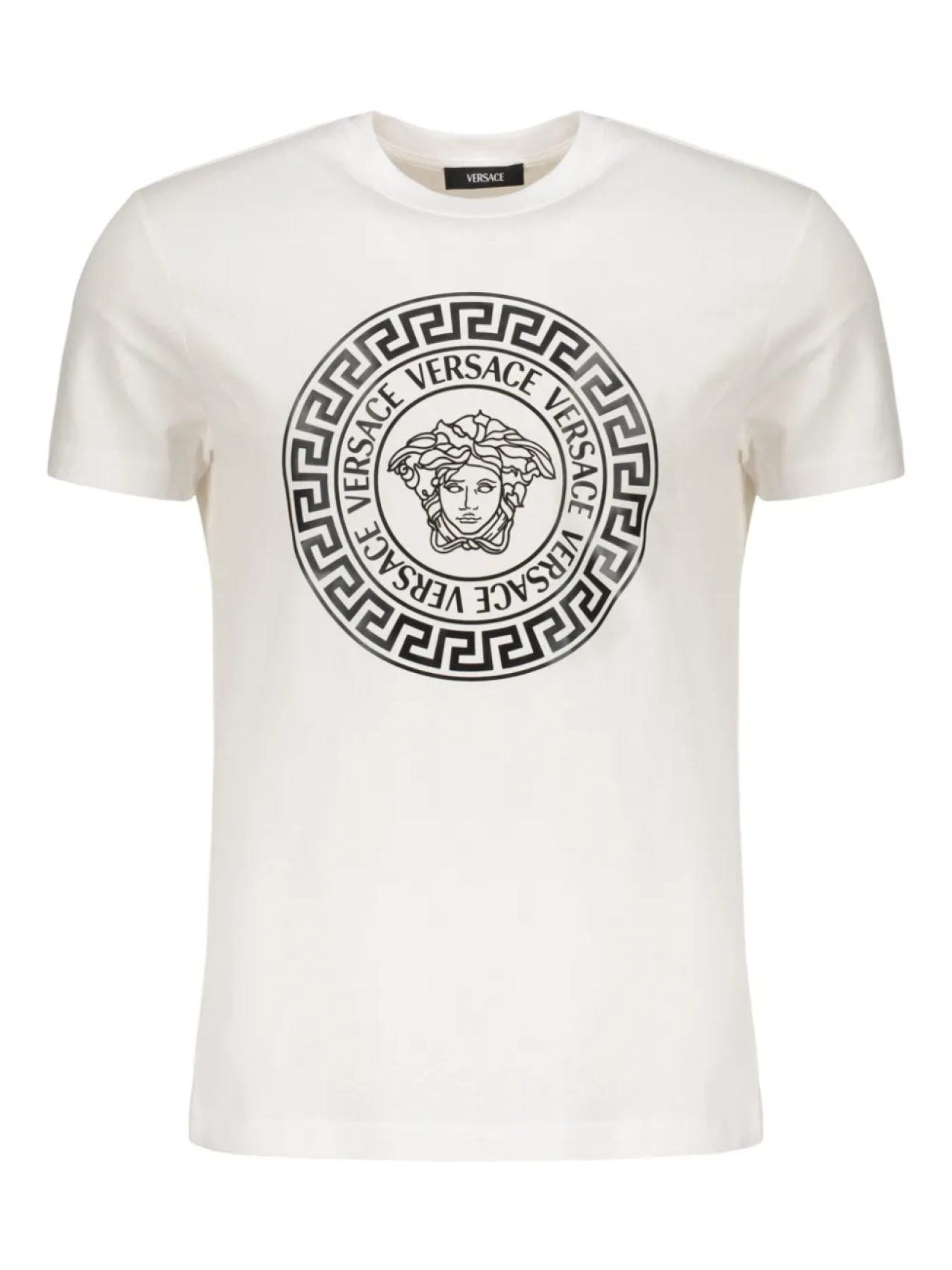

Футболка из хлопка Versace, белый