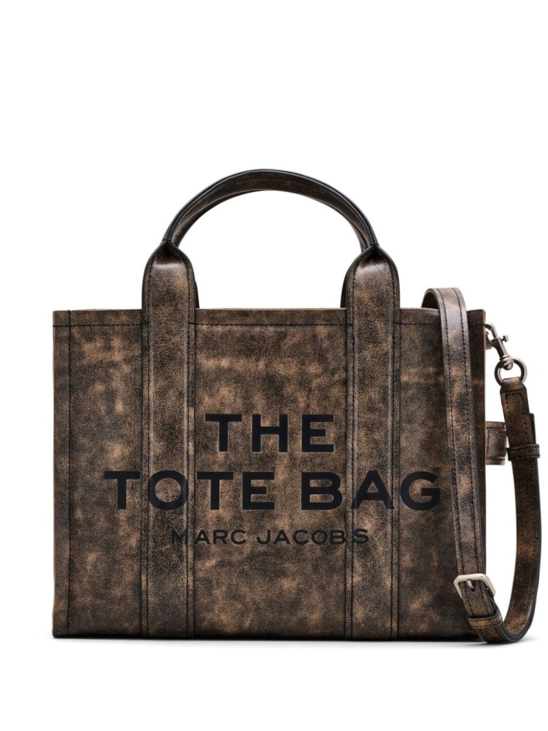 

Marc Jacobs сумка The Medium Leather Tote, коричневый