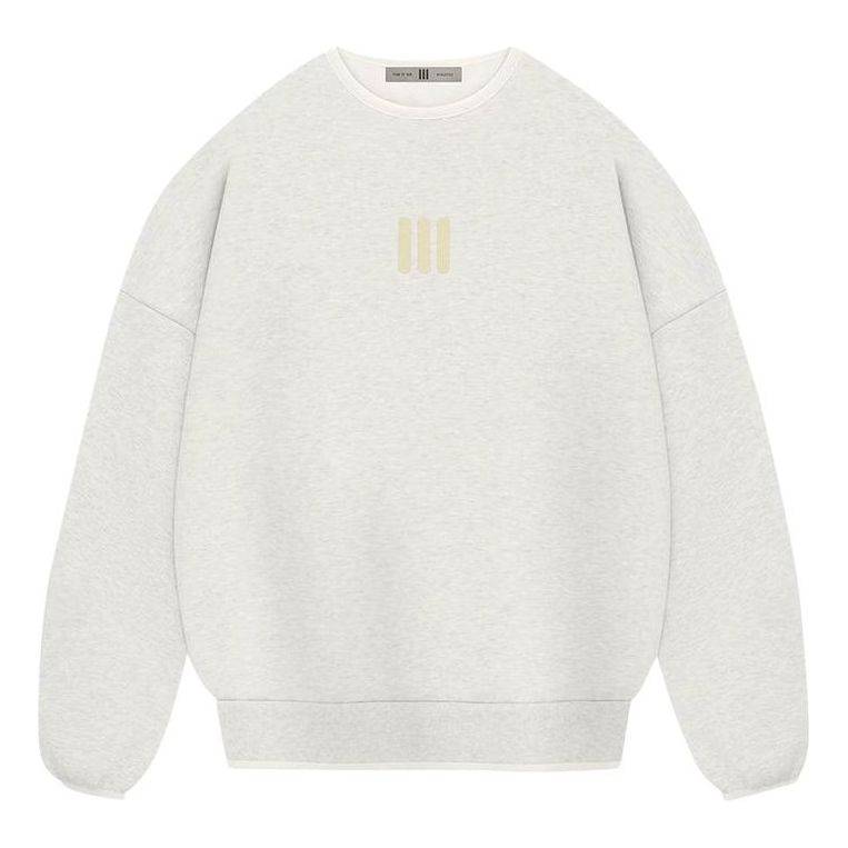 

Спортивная толстовка adidas x Fear of God Athletics Crewneck Sweatshirt Asia Sizing 'Oatmeal' IS5320, серый