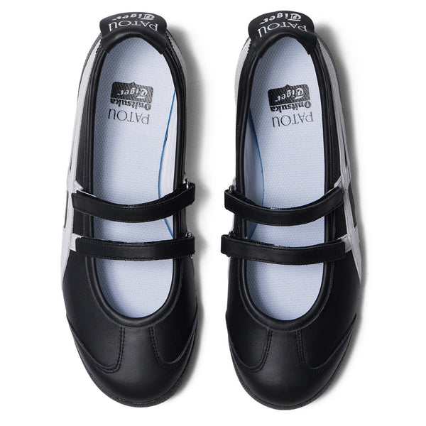 Кроссовки x patou mexico 66 ballerina 'black white' Onitsuka Tiger, черный — фото 3