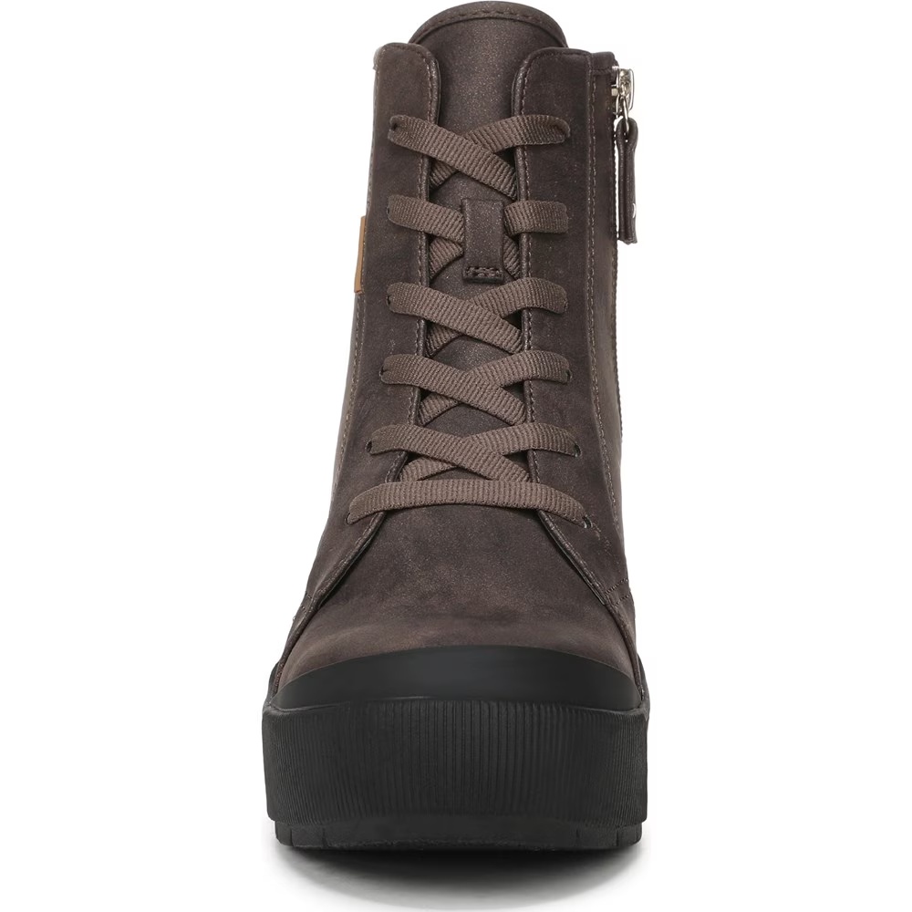 Ботильоны на платформе Time Off Up Dr. Scholl'S, цвет dark umber faux leather — фото 3