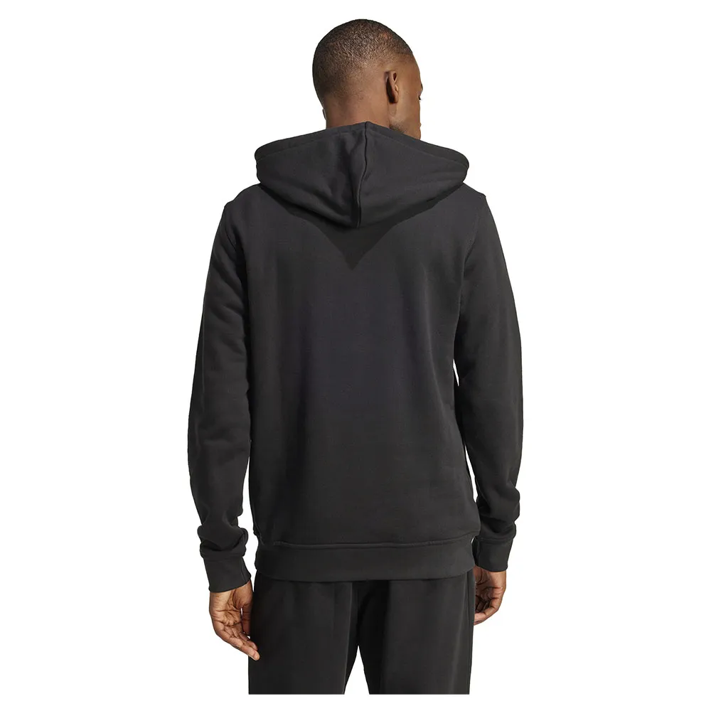Худи adidas Originals Trefoil Essentials French Terry, черный — фото 2