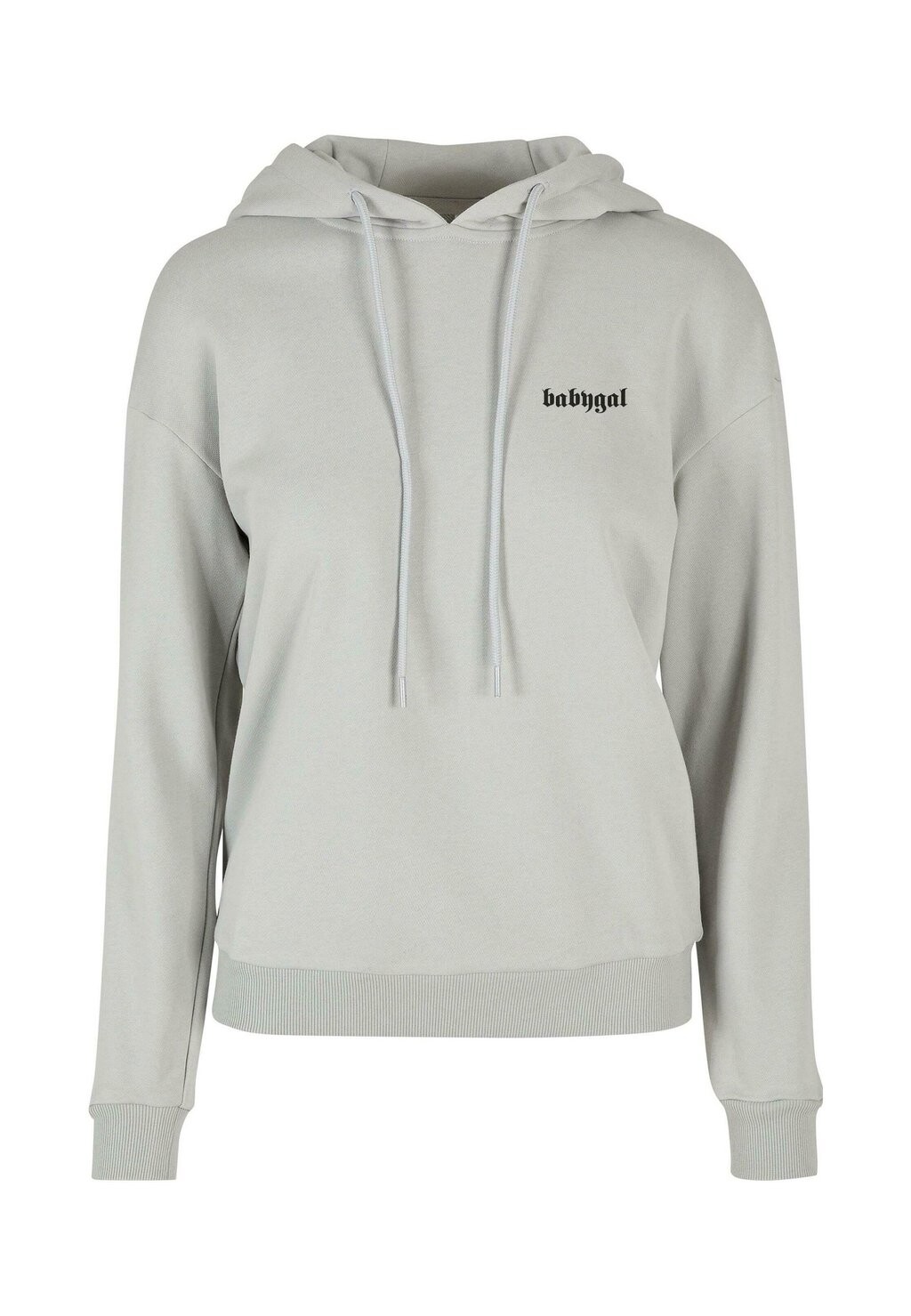

Толстовка с капюшоном BABYGAL Mister Tee, светло-серый