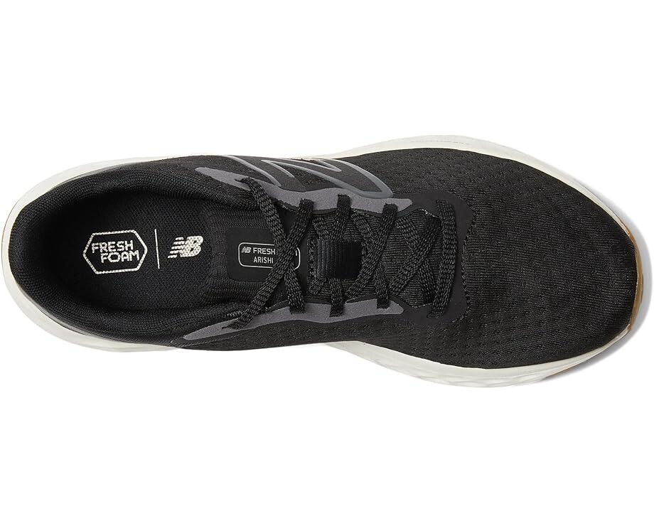 Кроссовки New Balance Fresh Foam Arishi v4, цвет Black/Light Gold Metallic — фото 2