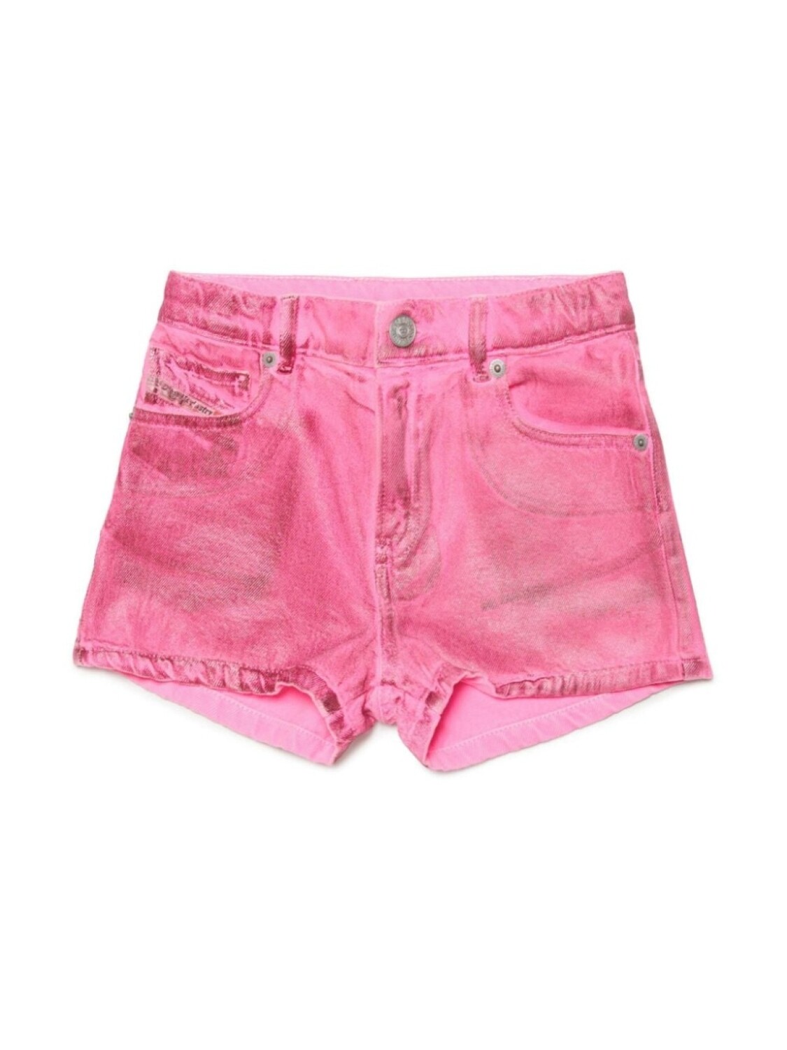 

Diesel вощеные шорты, розовый