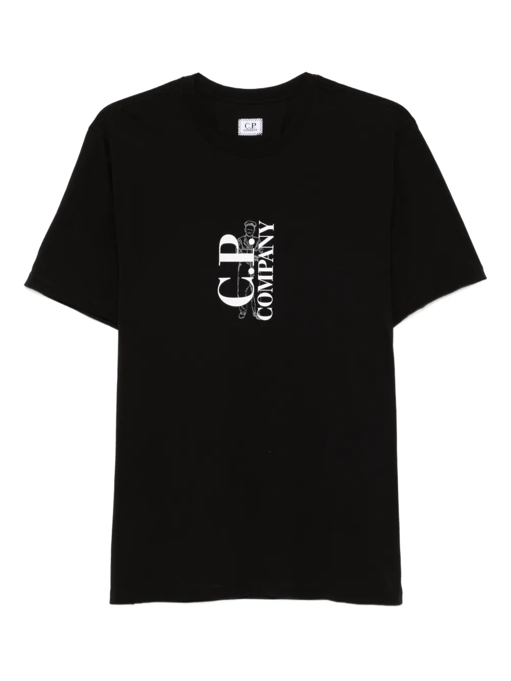 

Футболка с логотипом C.P. Company, черный