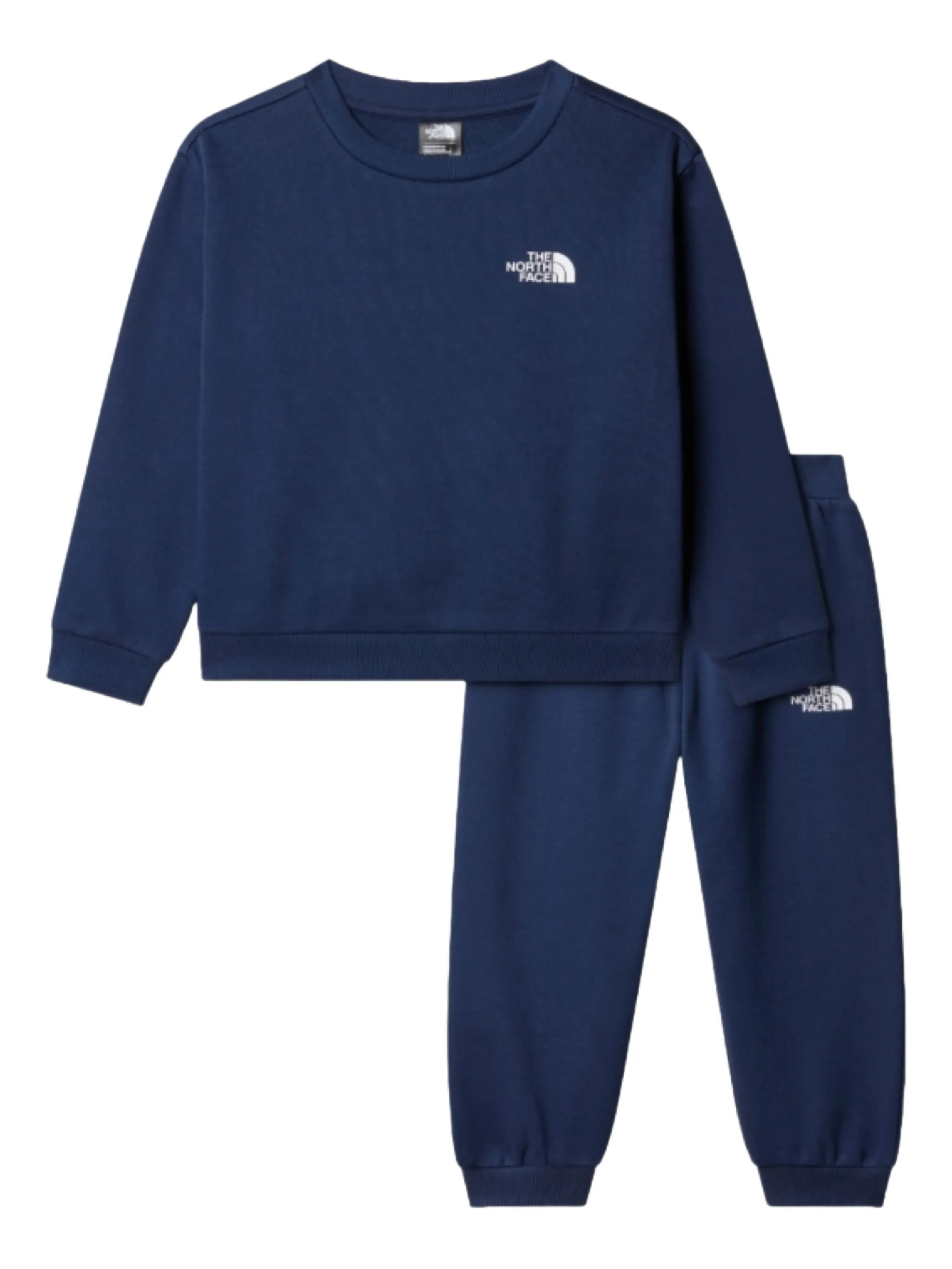 

Спортивный костюм Simple Dome с логотипом The North Face Kids, синий