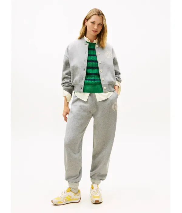 Толстовка VARSITY relaxed fit Tommy Hilfiger, серый — фото 2