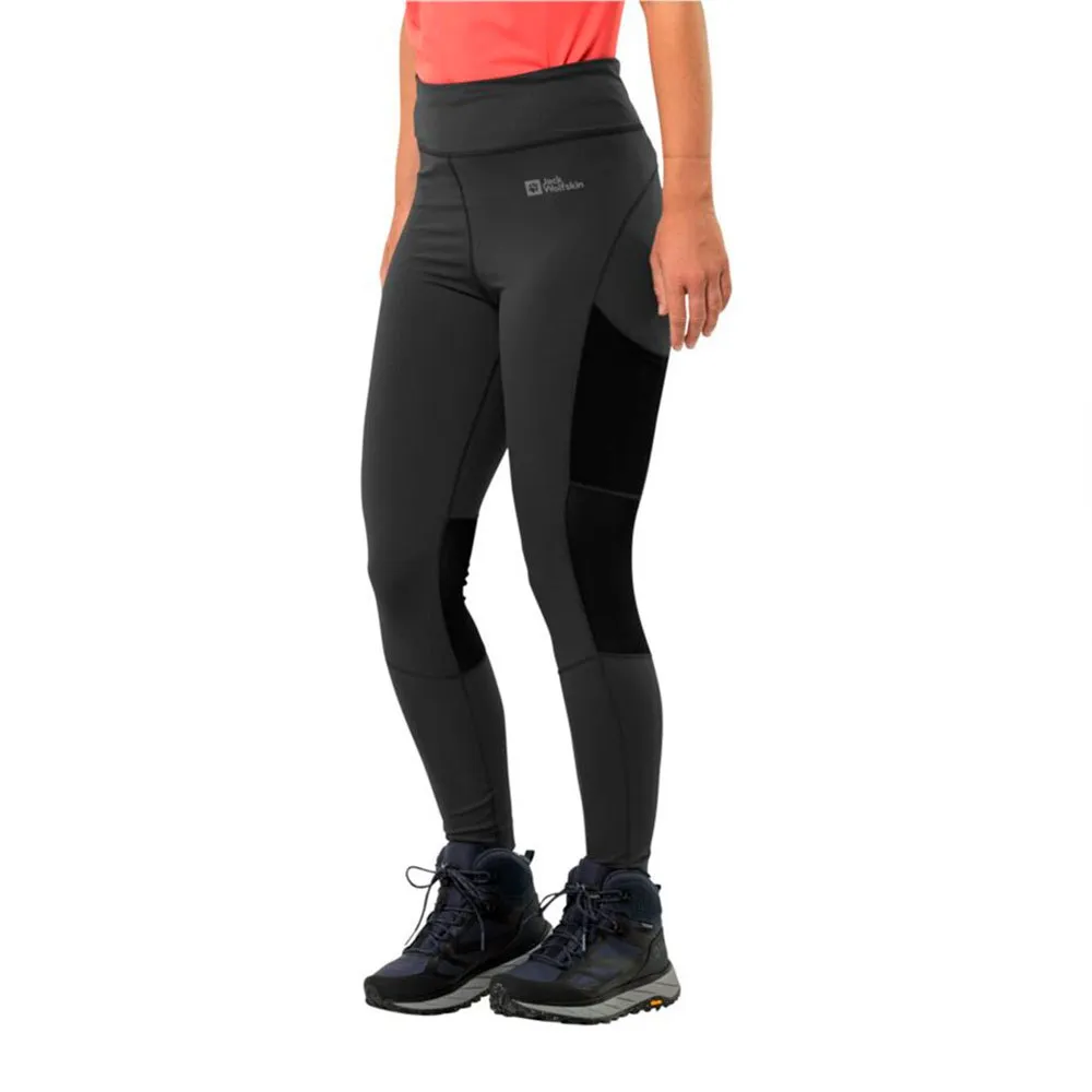

Тайтсы Jack Wolfskin Kensteig, черный
