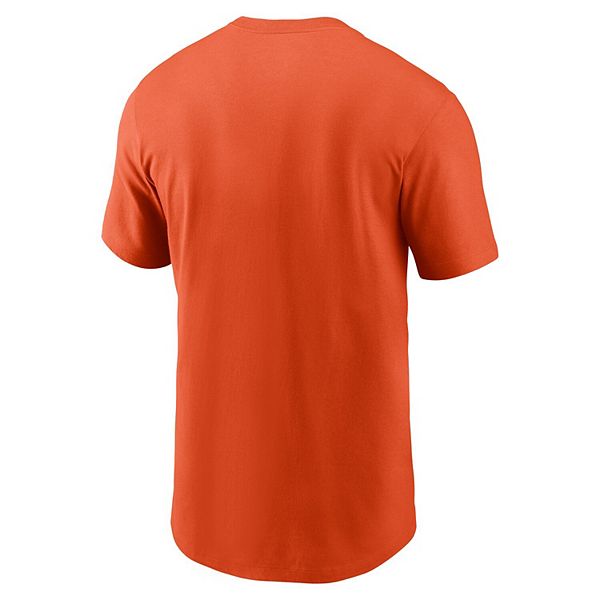 Мужская футболка Clemson Tigers Primetime Alternate Logo оранжевая Nike — фото 4