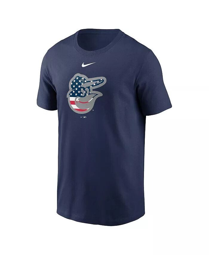 Мужская темно-синяя футболка Baltimore Orioles Americana Nike, синий — фото 2